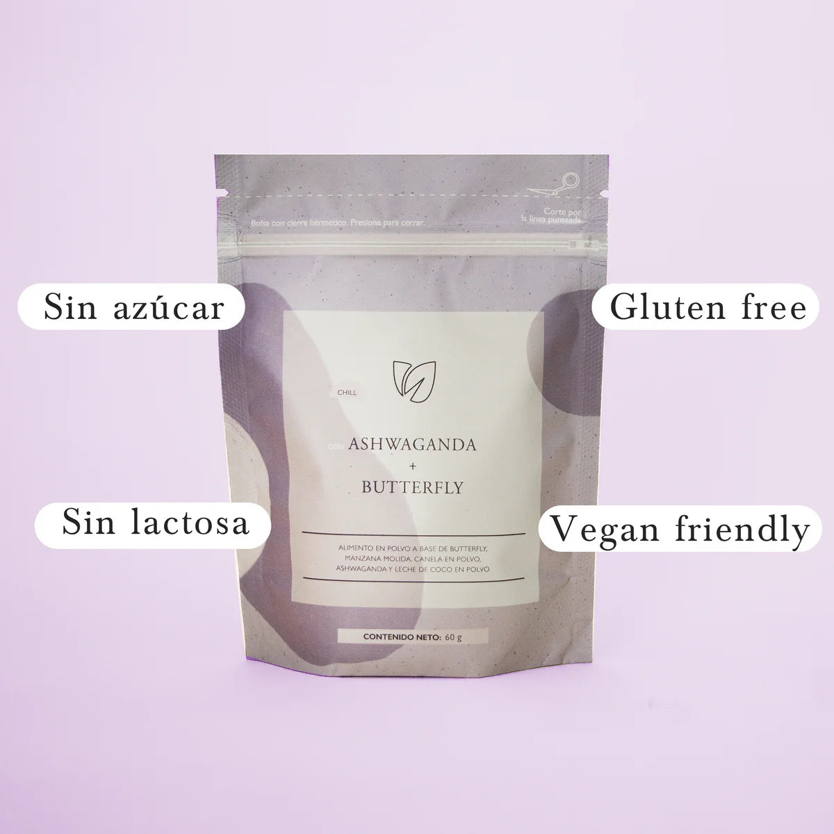Ashwagandha + Butterfly 60 GR